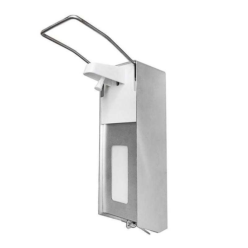 Eurospender mit Armhebel 1,0l, Aluminium - 1l, Edelstahlpumpe & langer Armhebel kaufen Eurospender mit Armhebel 1,0l, Aluminium - 1l, Edelstahlpumpe & langer Armhebel kaufen
